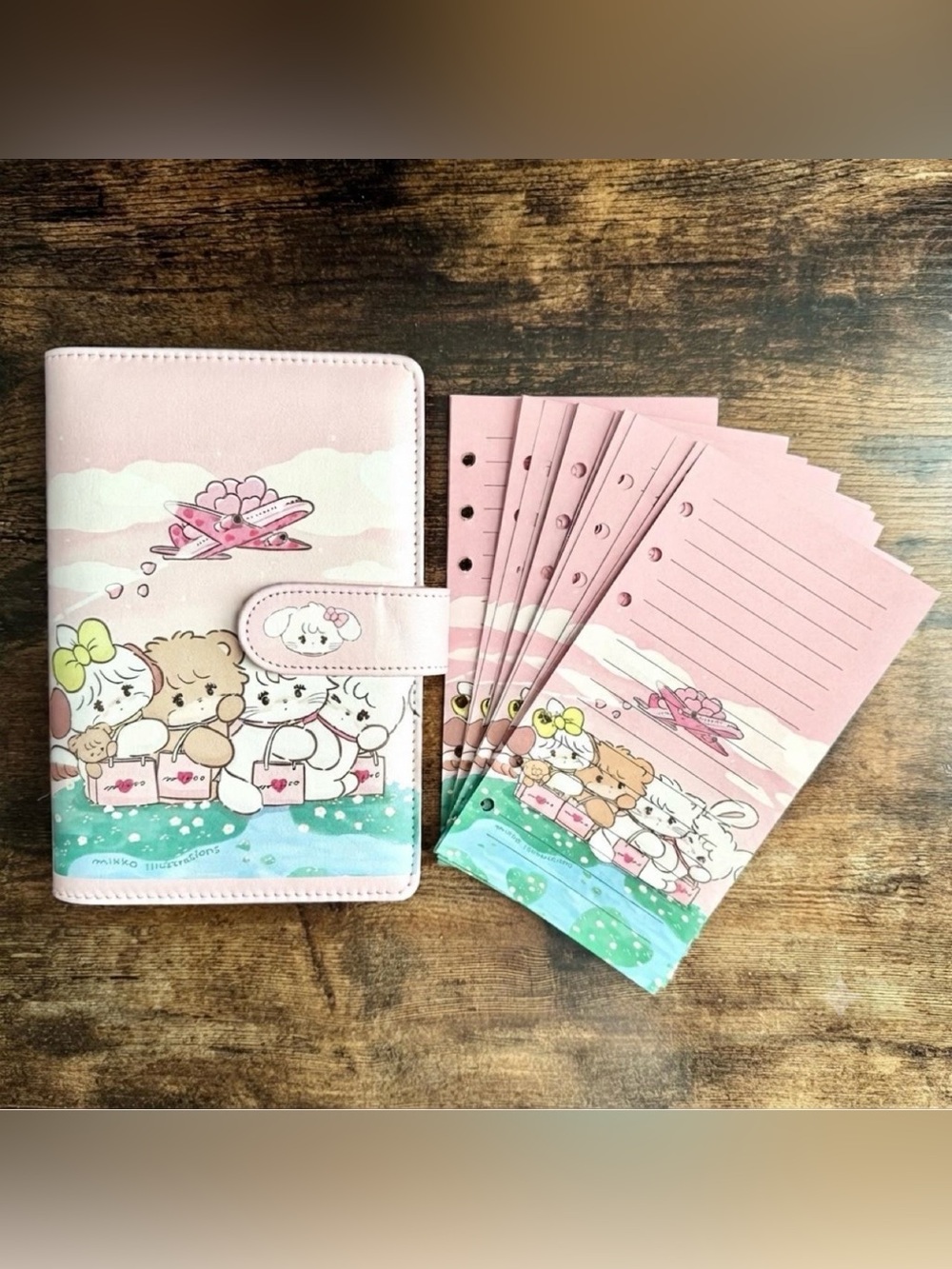 MIKKO Illustrations Binder with Inserts